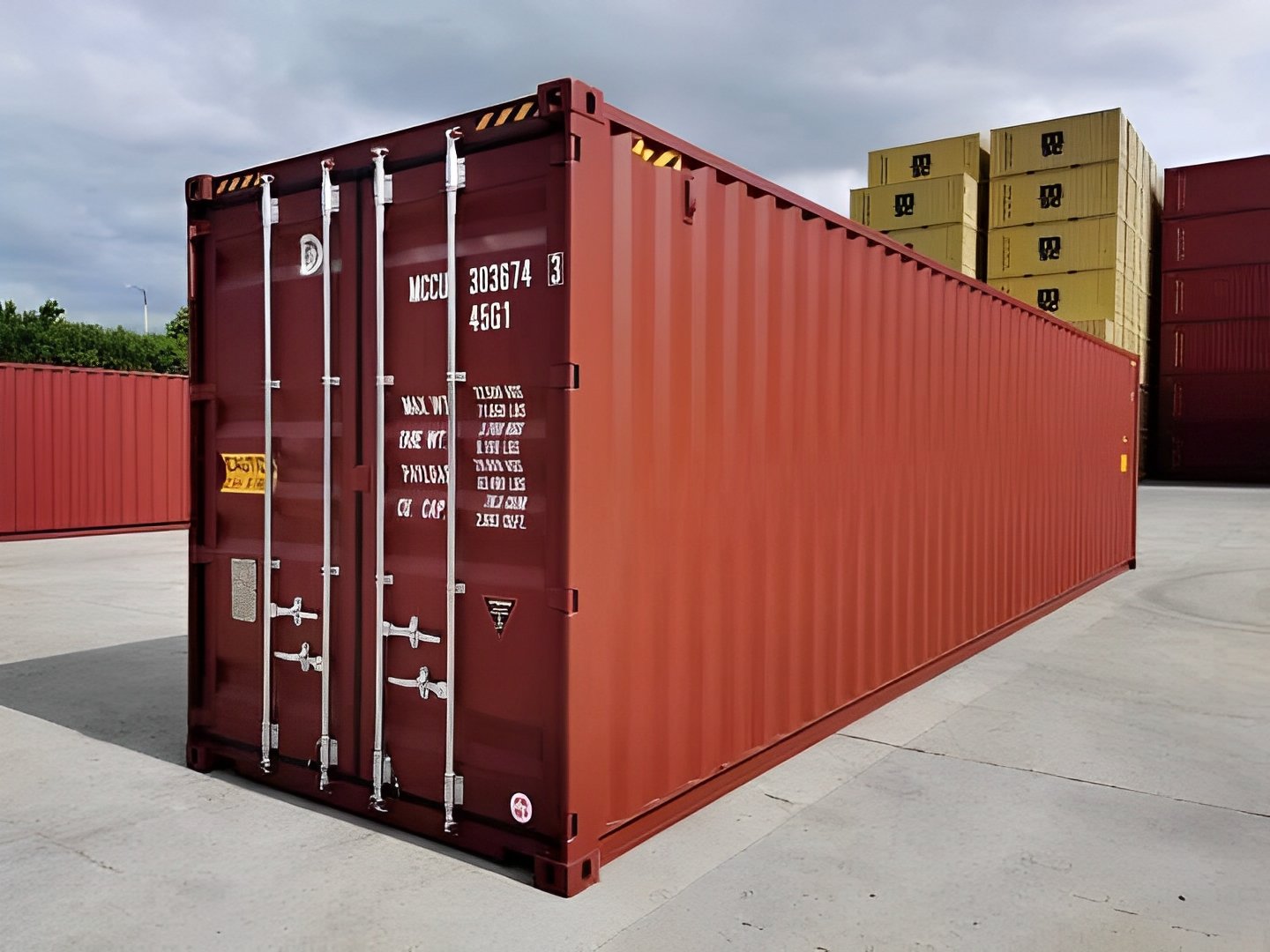 40Ft-X-8Ft-Used-Cargo-Worthy-Dry-Van.jpg 40Ft X 8Ft Used Cargo-Worthy Dry Van - Image 1