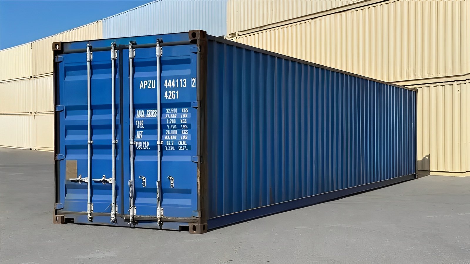 40Ft-X-8Ft-Used-Shipping-Container.jpg 40Ft X 8Ft Used Shipping Container – Standard - Image 1