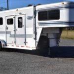 Used 1998 Silver Star 2HGN 2 Horse Trailer with 6′ Short Wall