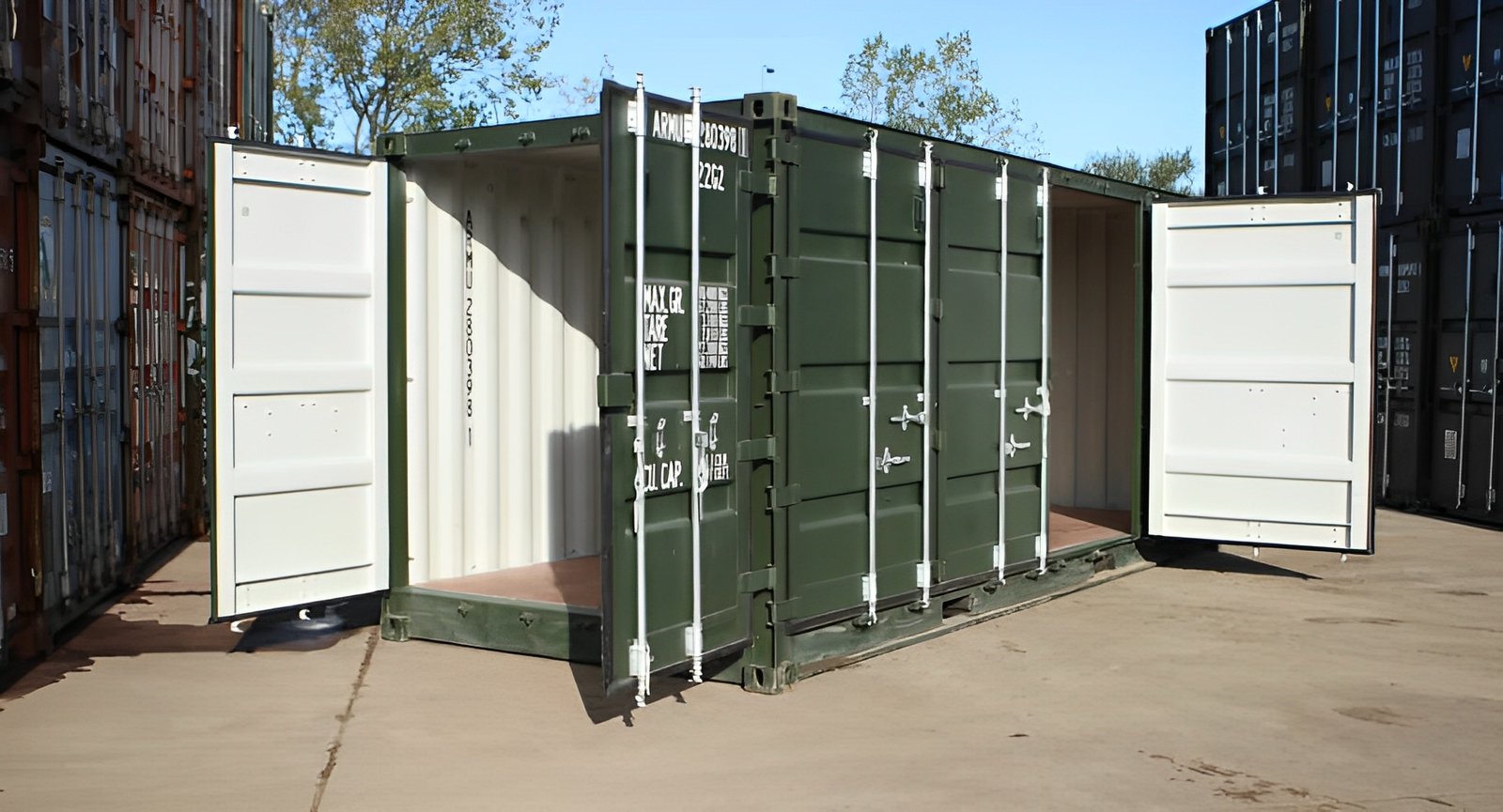 Used-20Ft-Open-Side-1.jpg Used 20Ft Open Side / Full Side Access Container - Image 1
